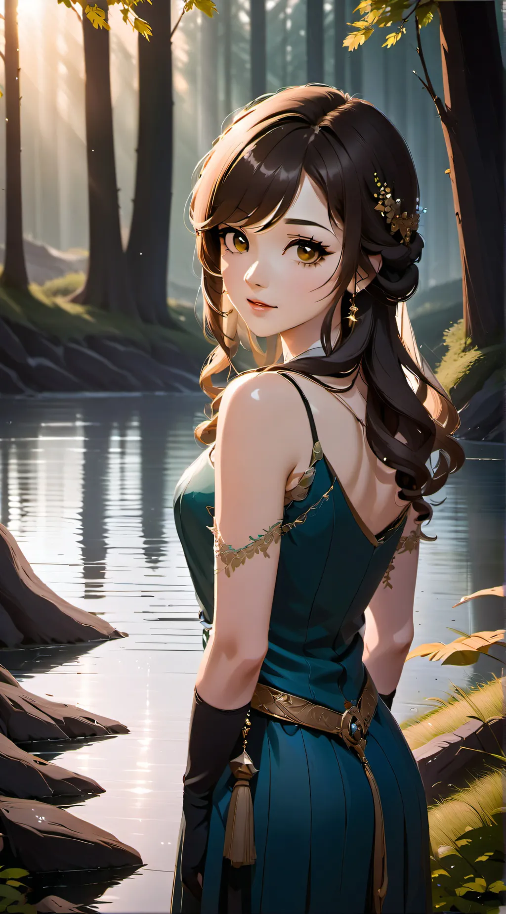 ai character: Sarah Judy Hare background