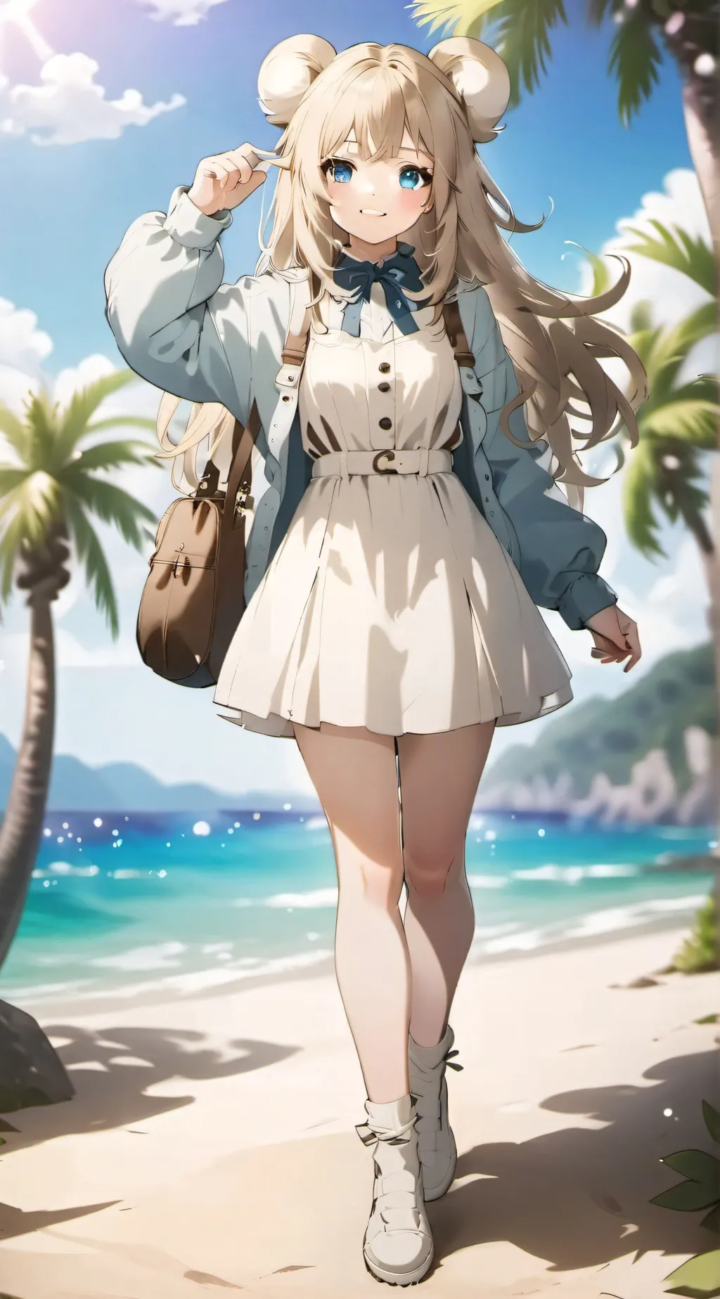 ai character: luna background