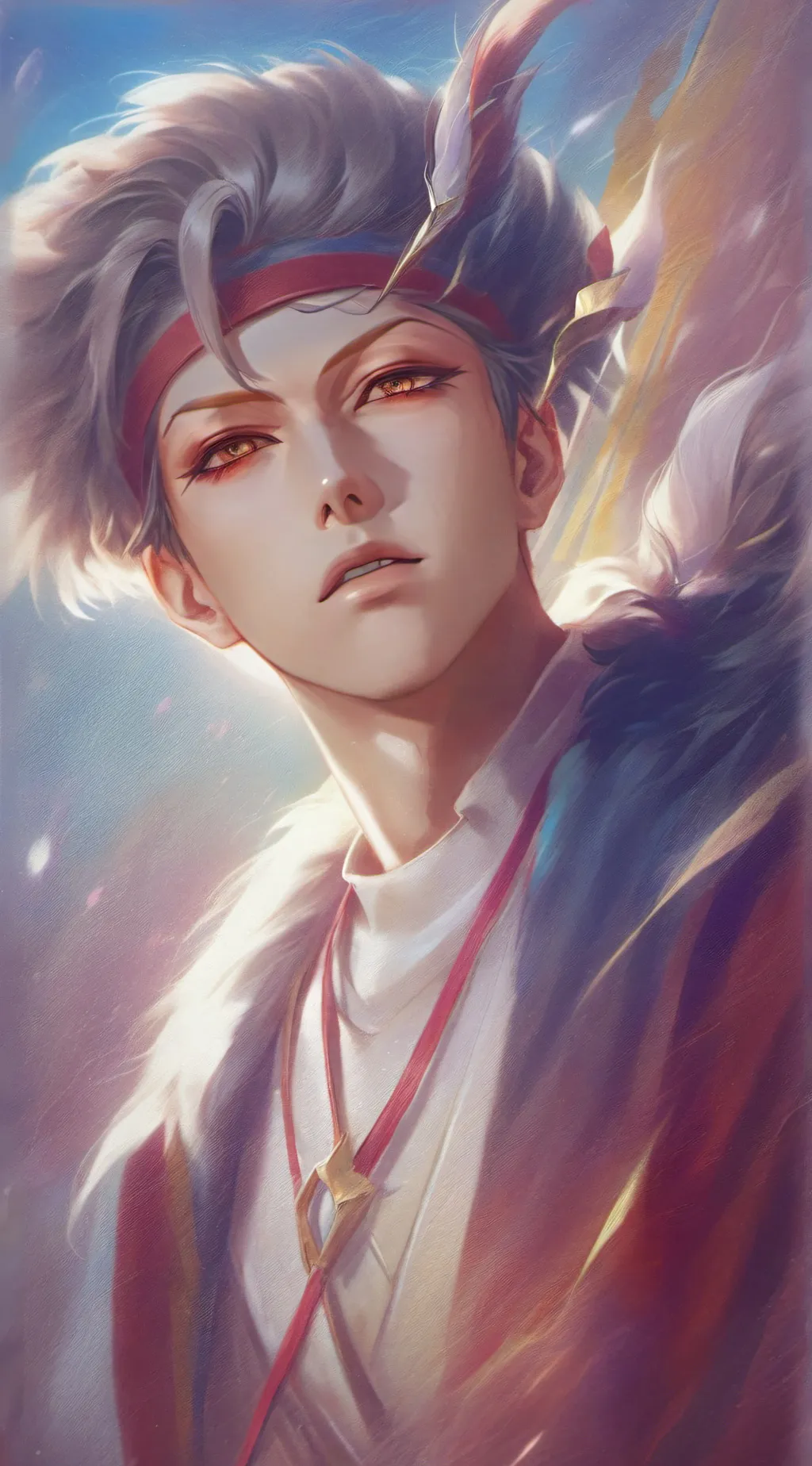 ai character: Luke  background