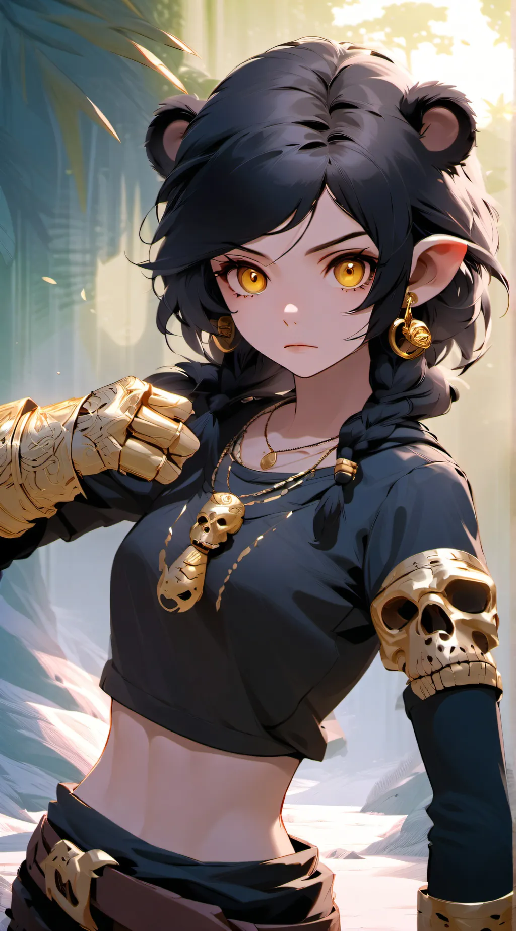 ai character: Kuuko background