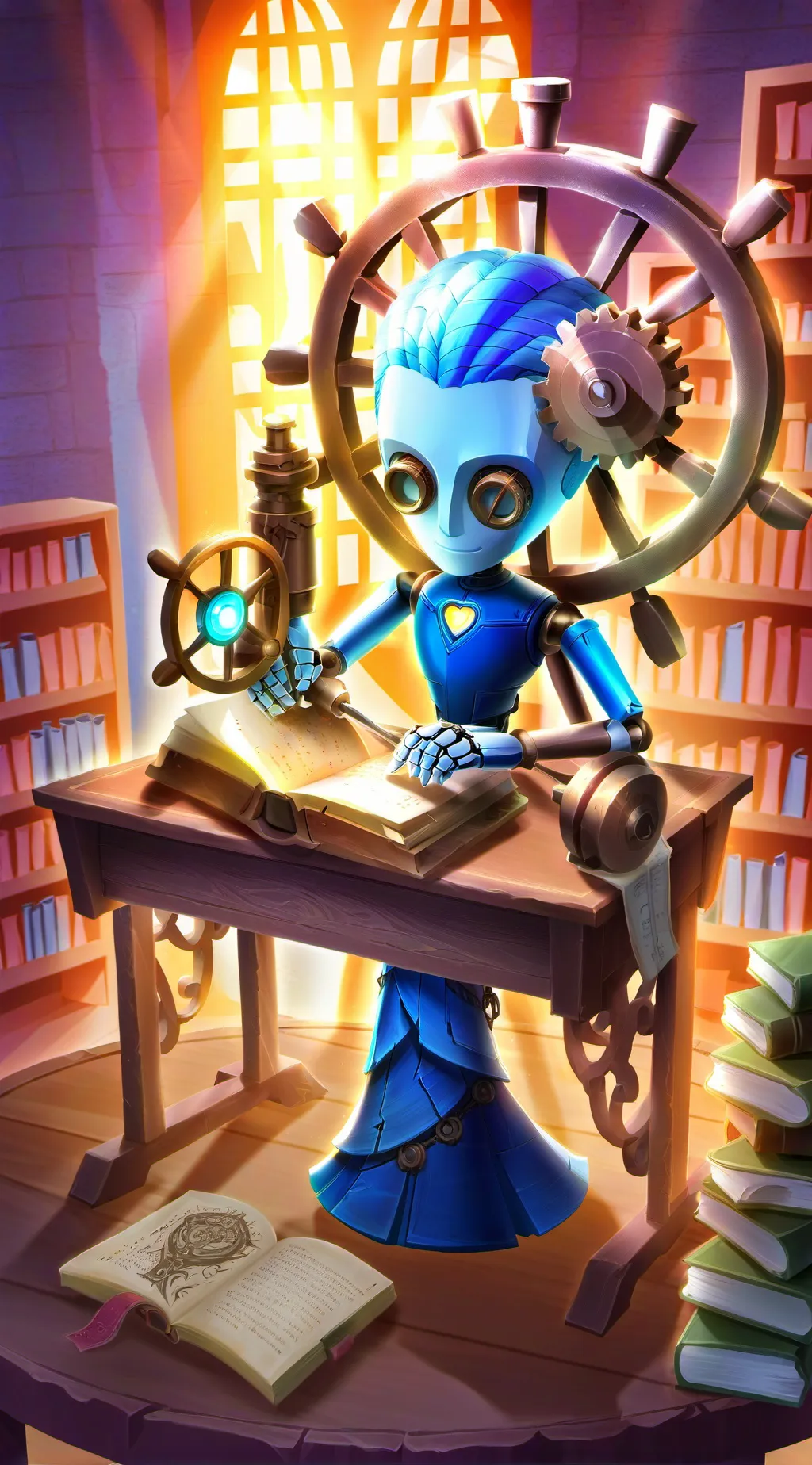 ai character: Ginnick background