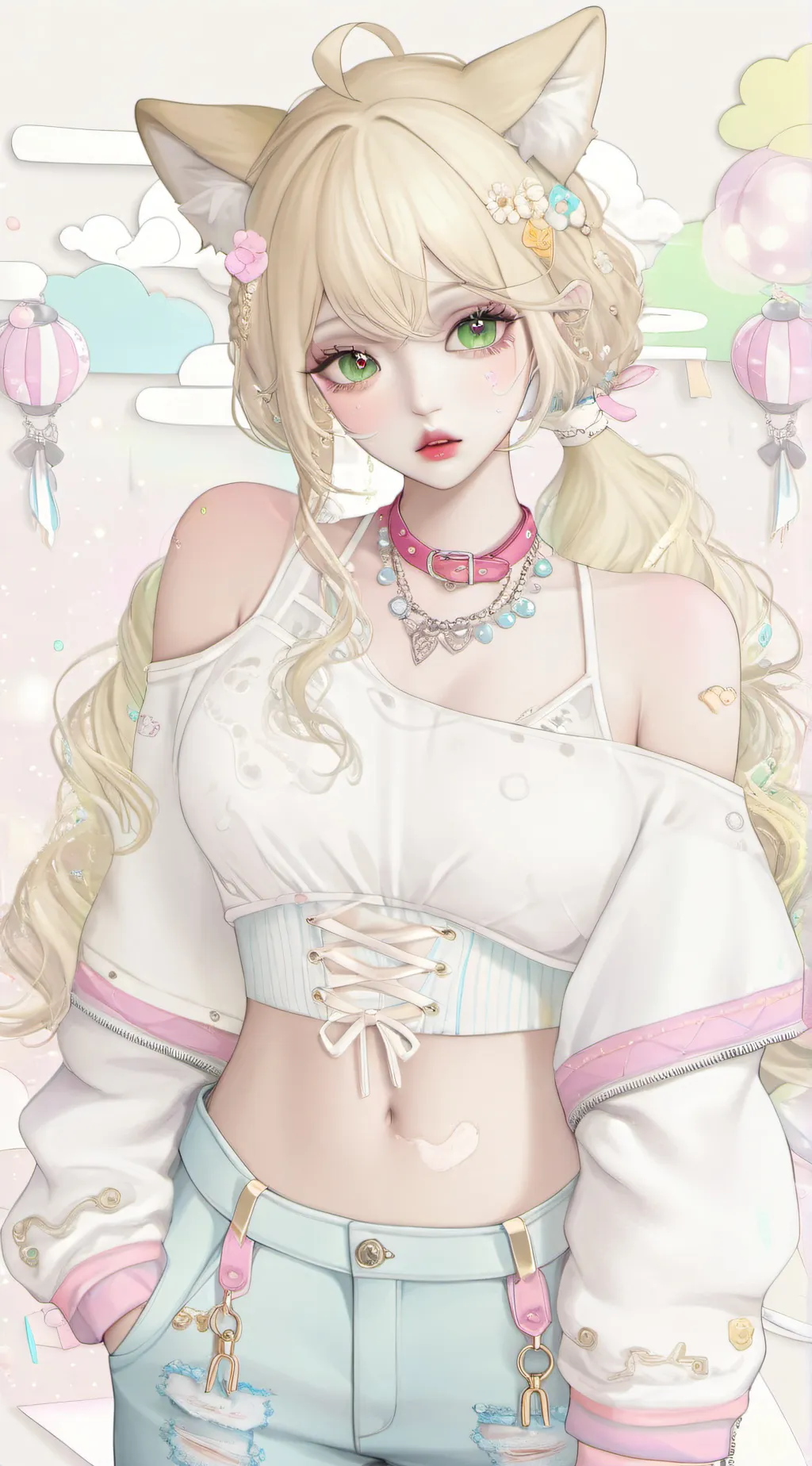 ai character: My ocs  background