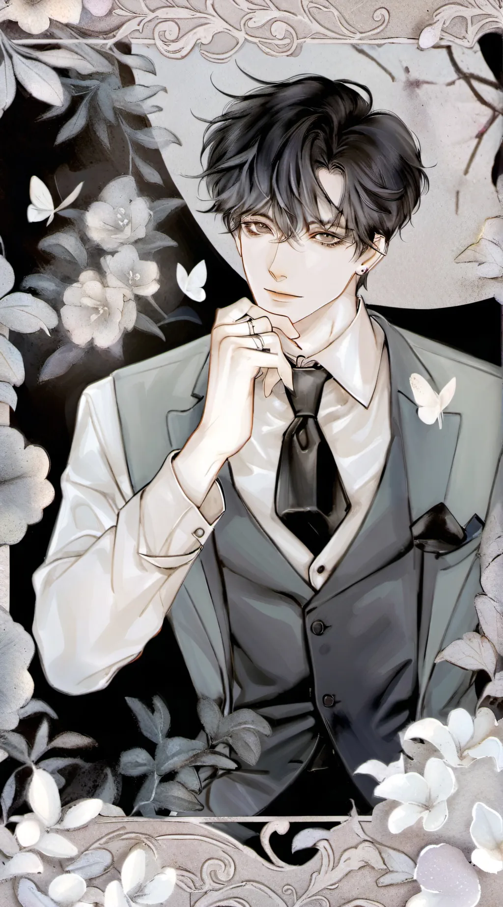 ai character: Drake  background