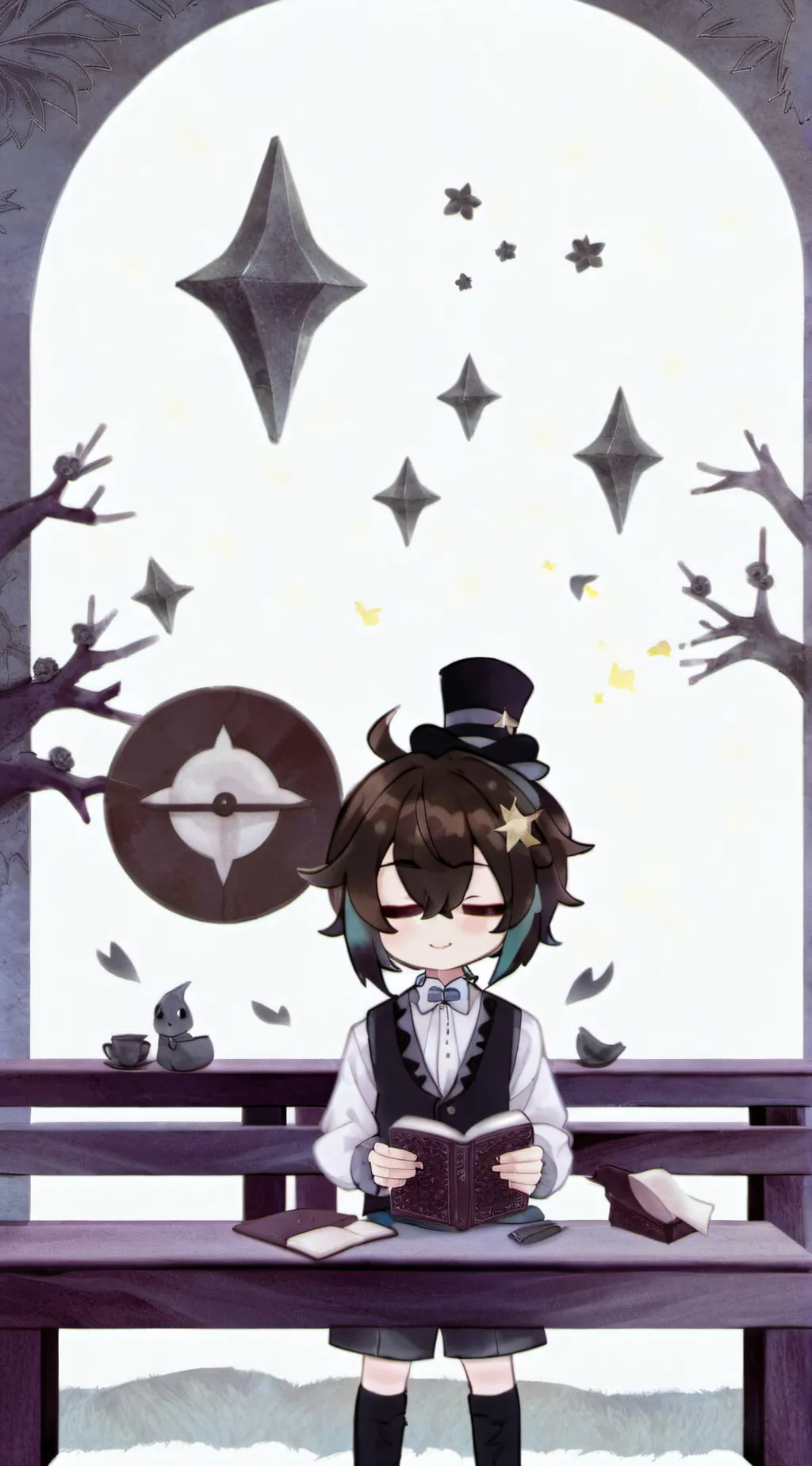 ai character: Kaan background
