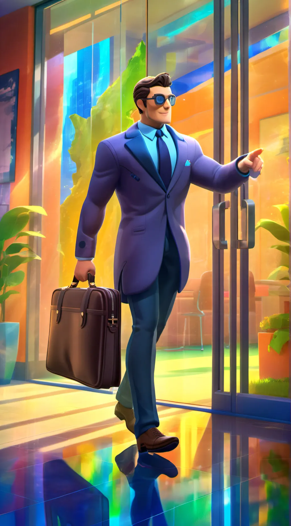 ai character: Eliot Evergreen background