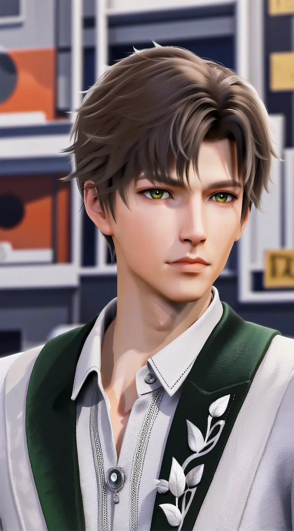 ai character: Aaron background