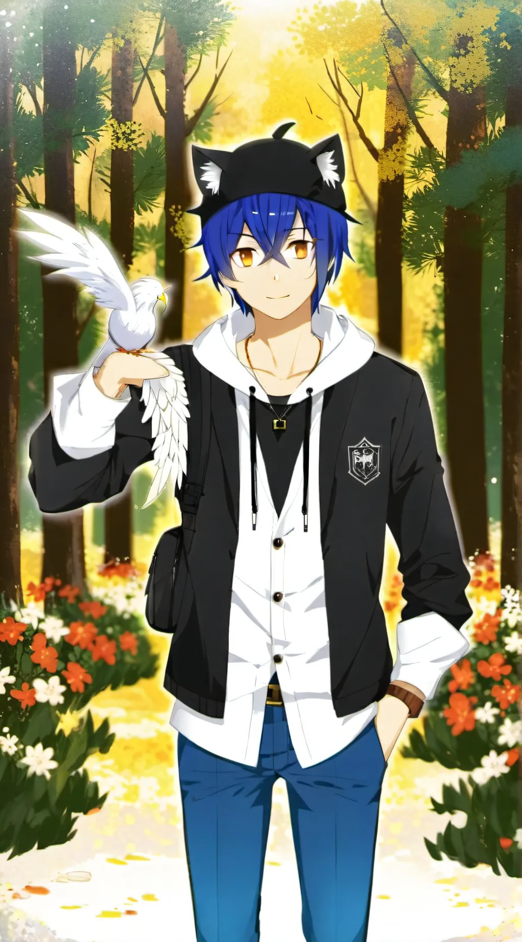 ai character: Ein background