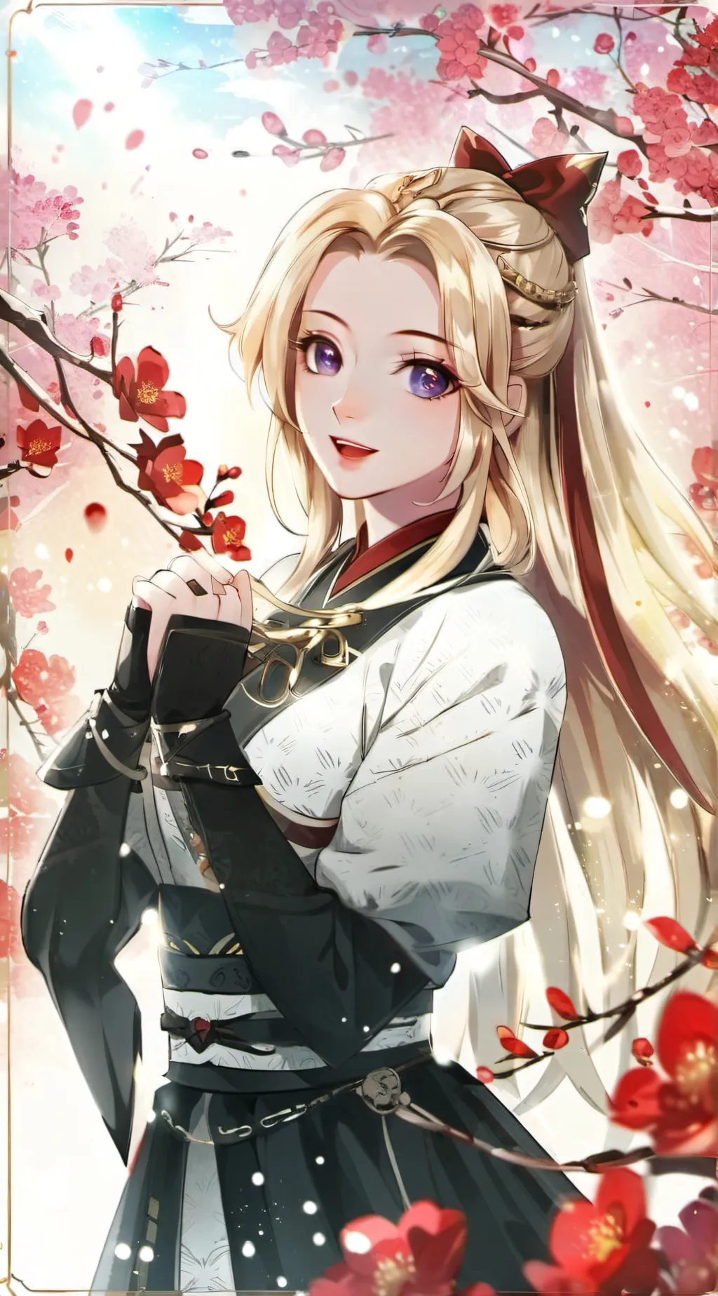 ai character: Mona  background