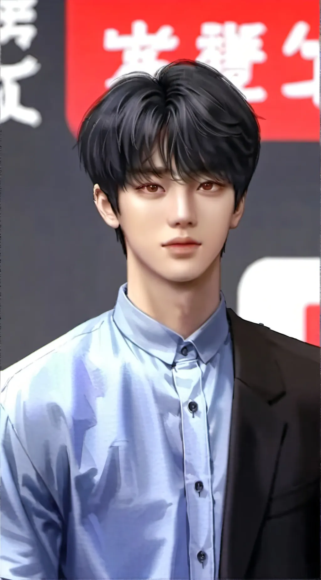 ai character: minho (skz) background