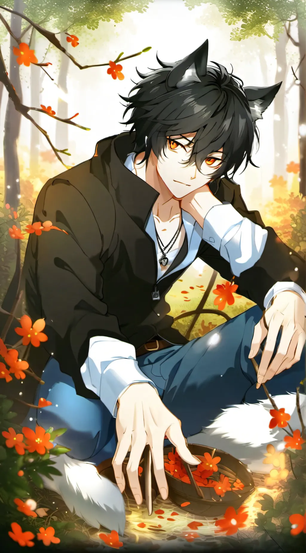 ai character: Lucas background