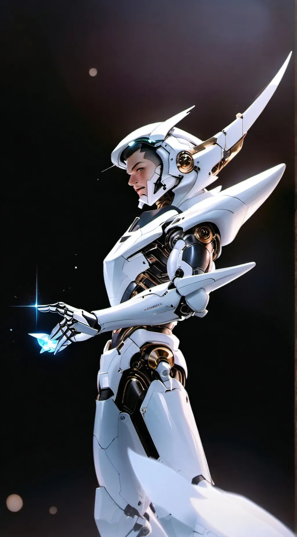 ai character: Bust background