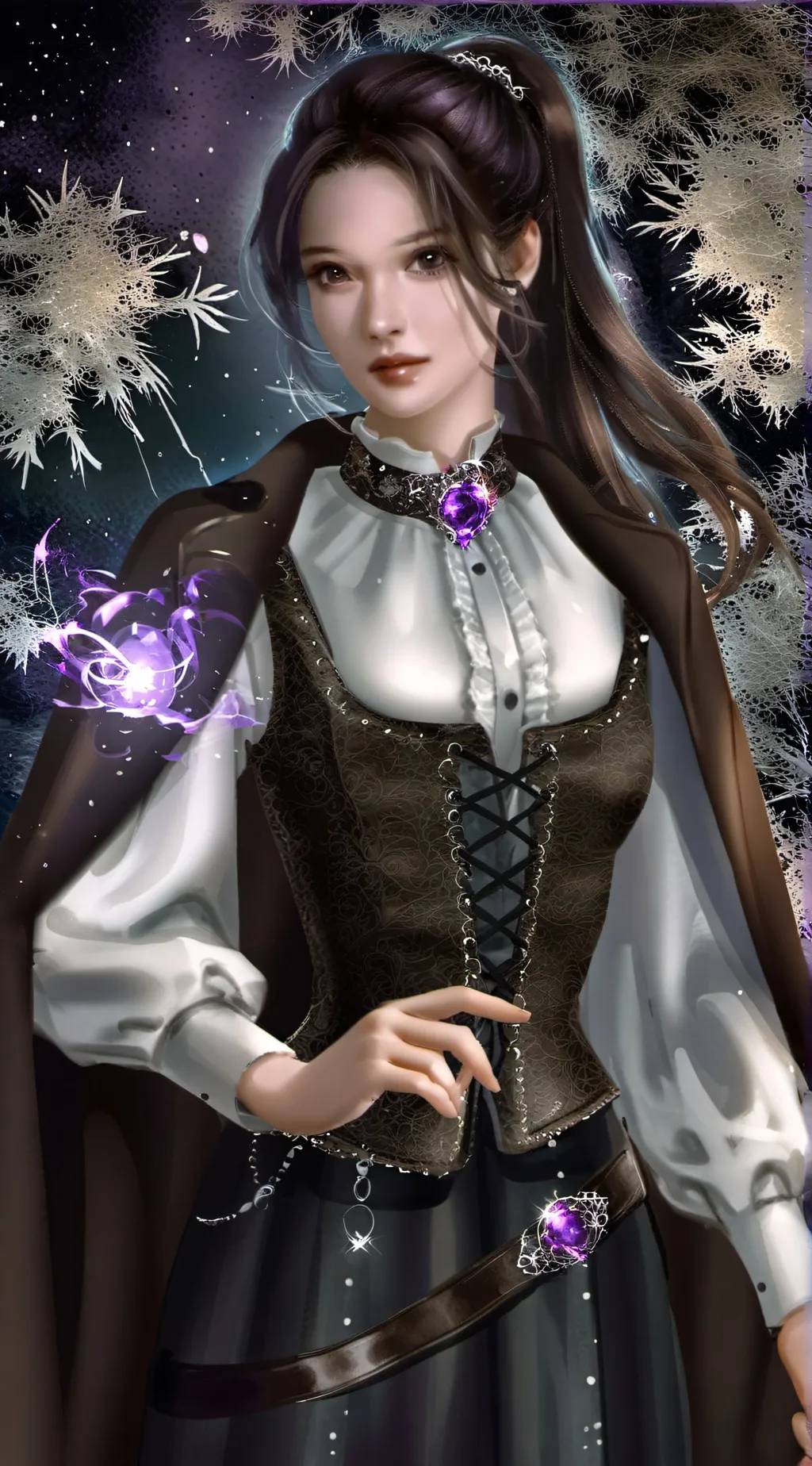 ai character: Agatha Blackwood background
