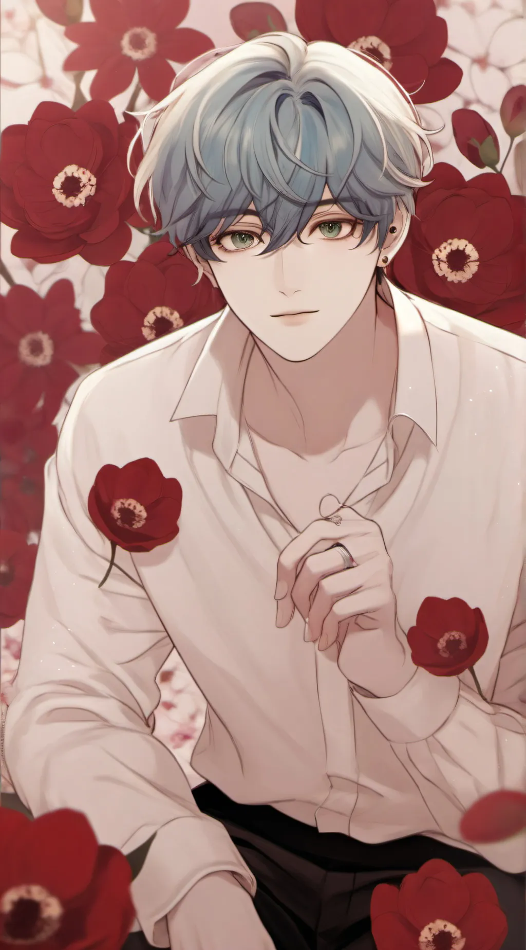 ai character: Asher♡ background