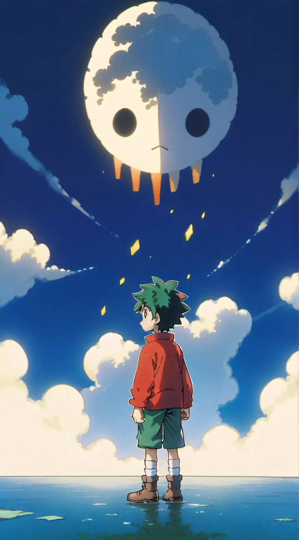 ai character: deku background