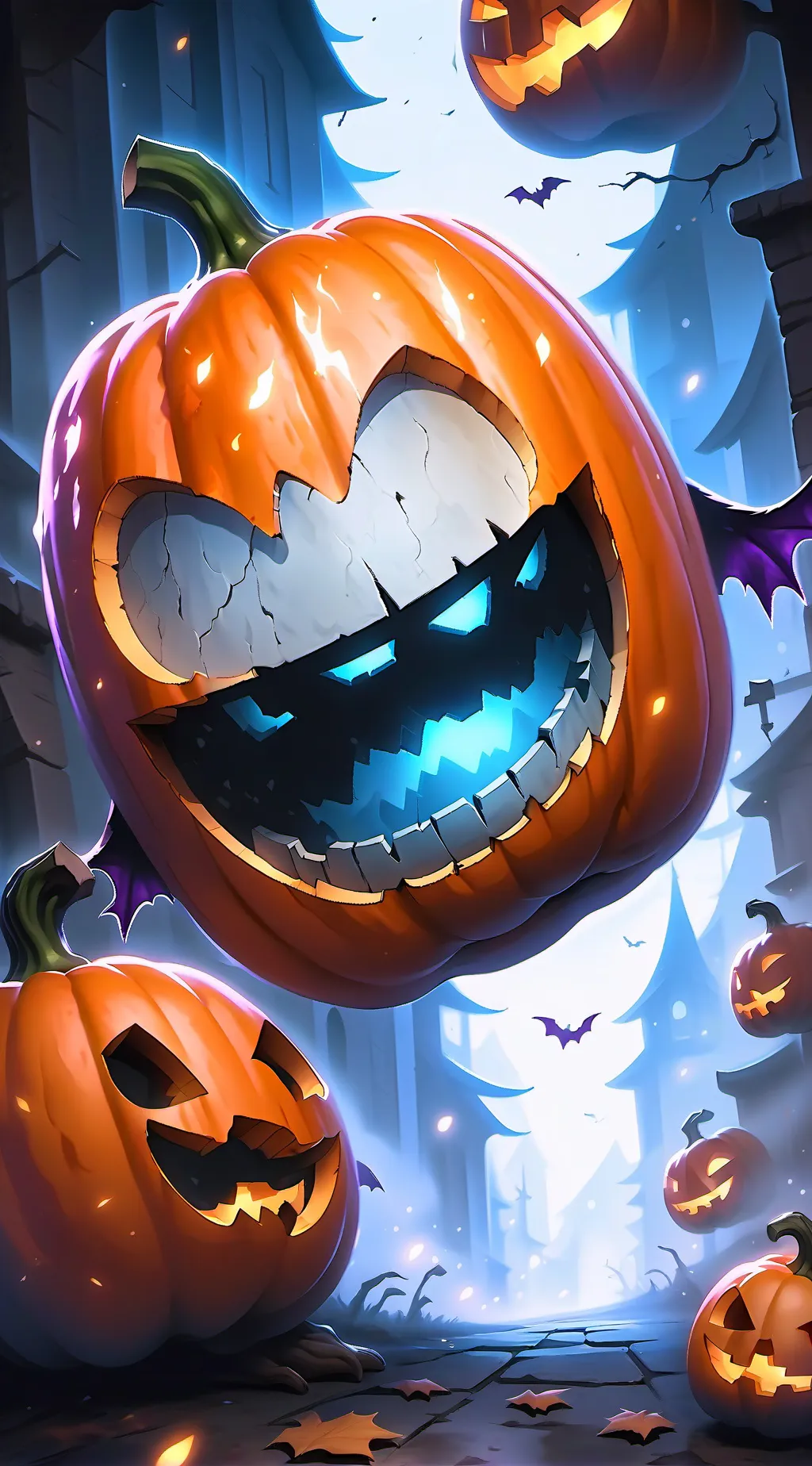 ai character: Focus background