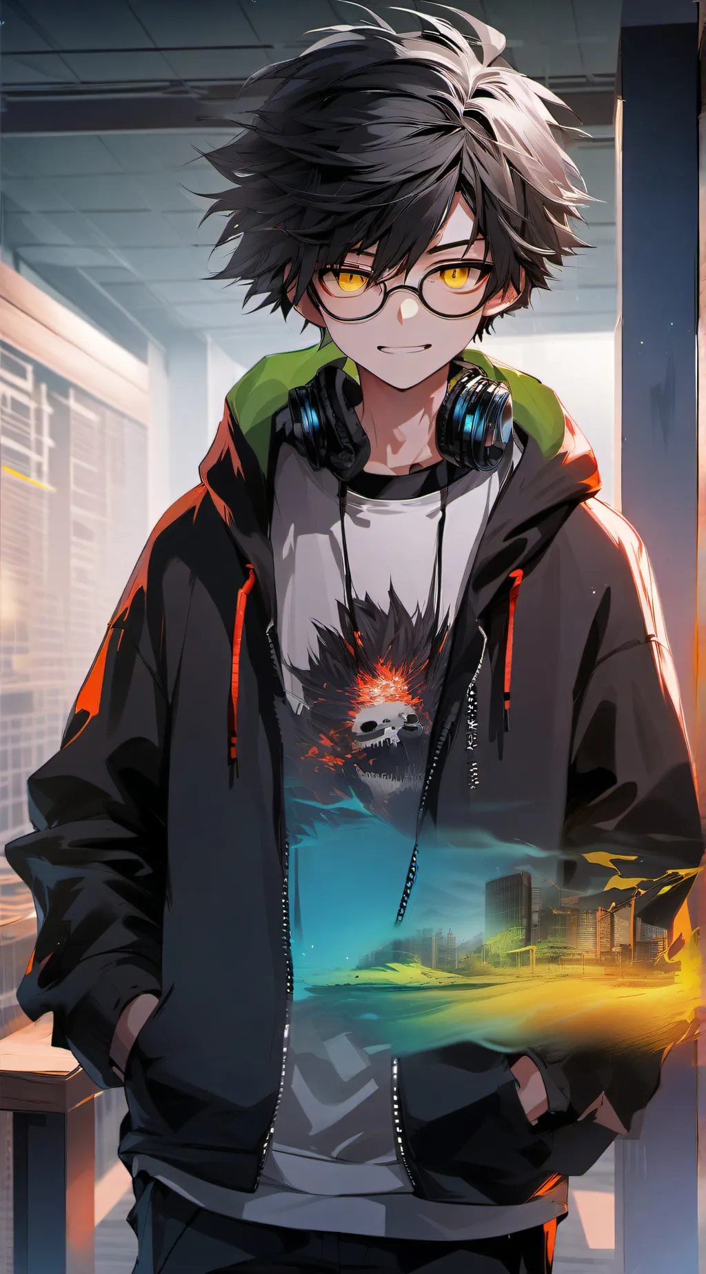 ai character: Kadence Ciomento background