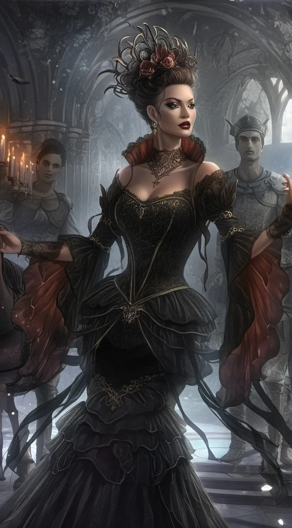 ai character: Queen Anne background