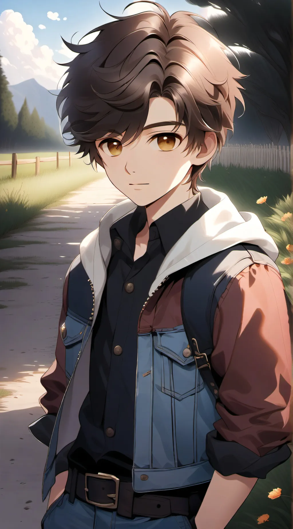ai character: Max background