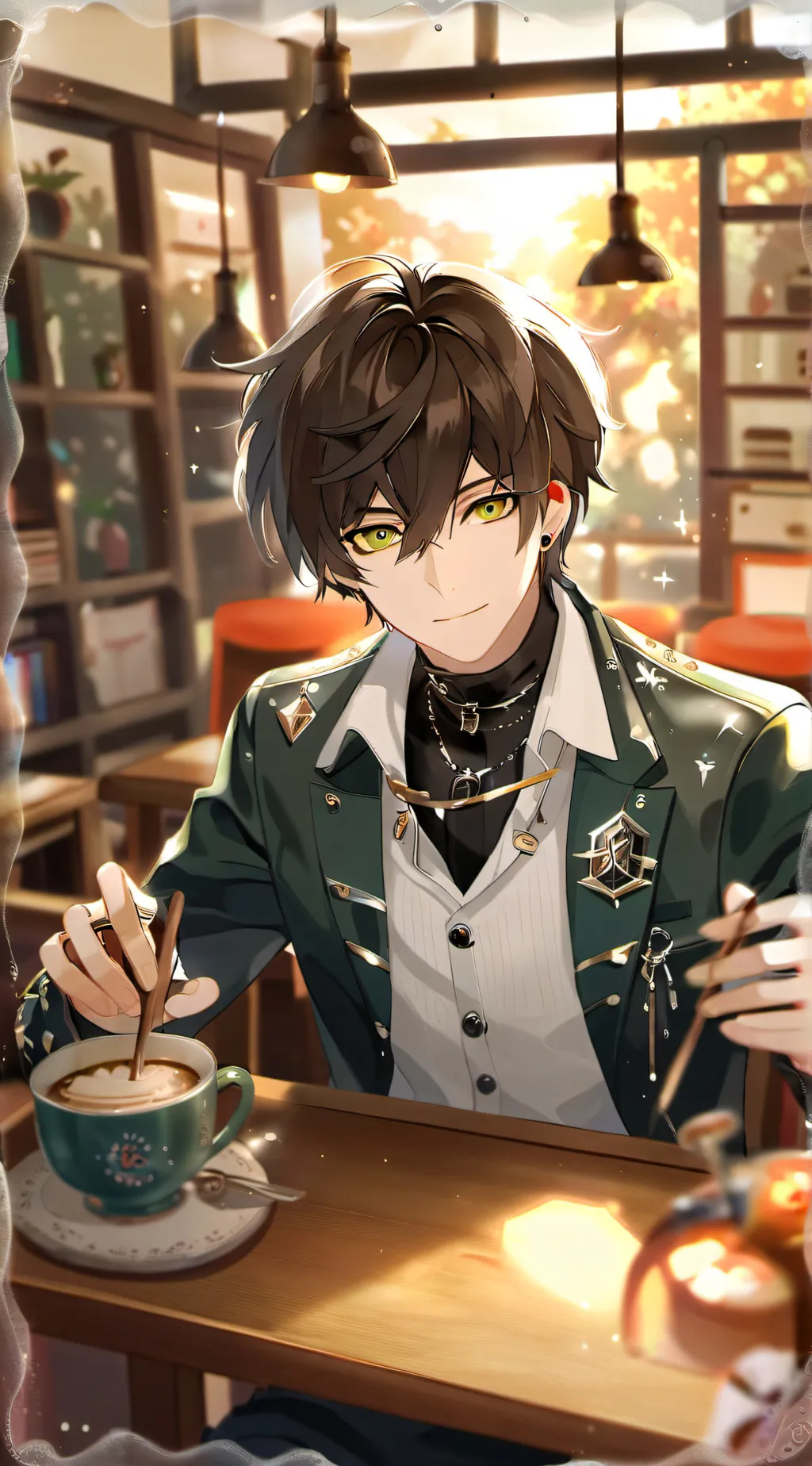 ai character: luca background