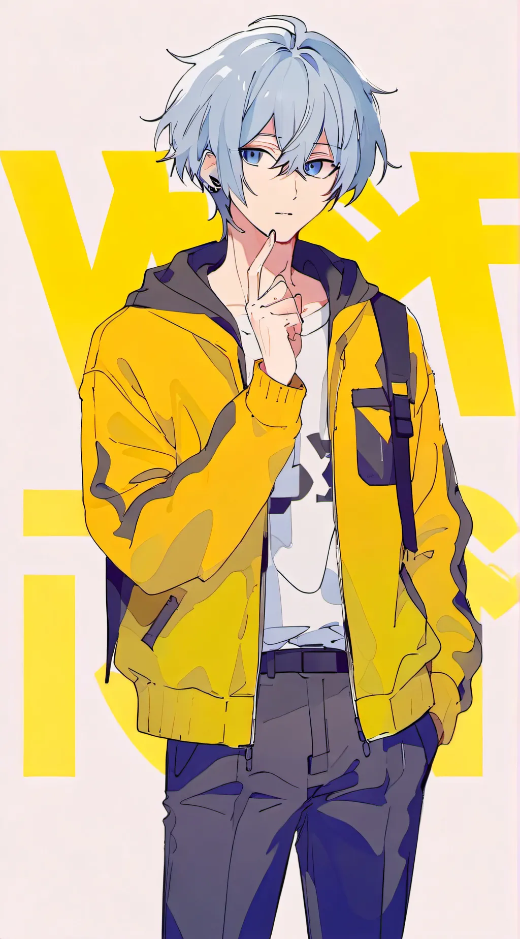 ai character: 🎶THEO🎵 background