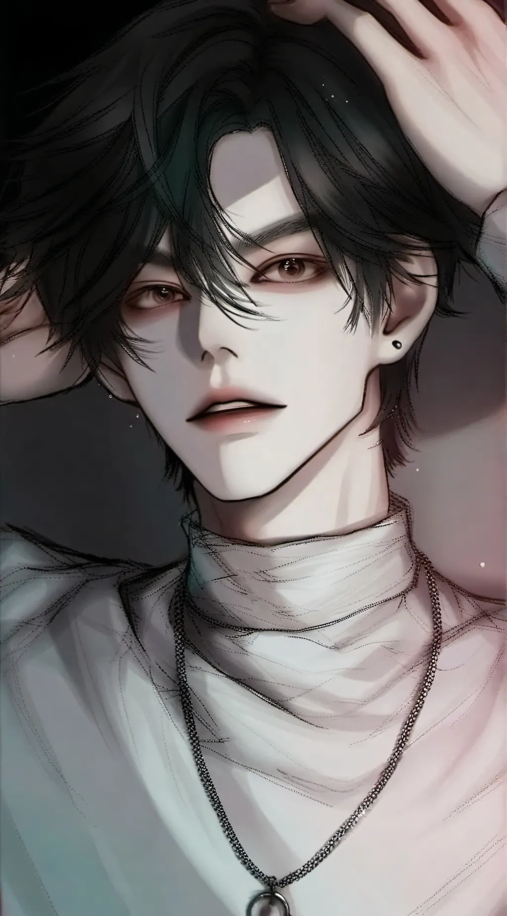 ai character: kaven  background