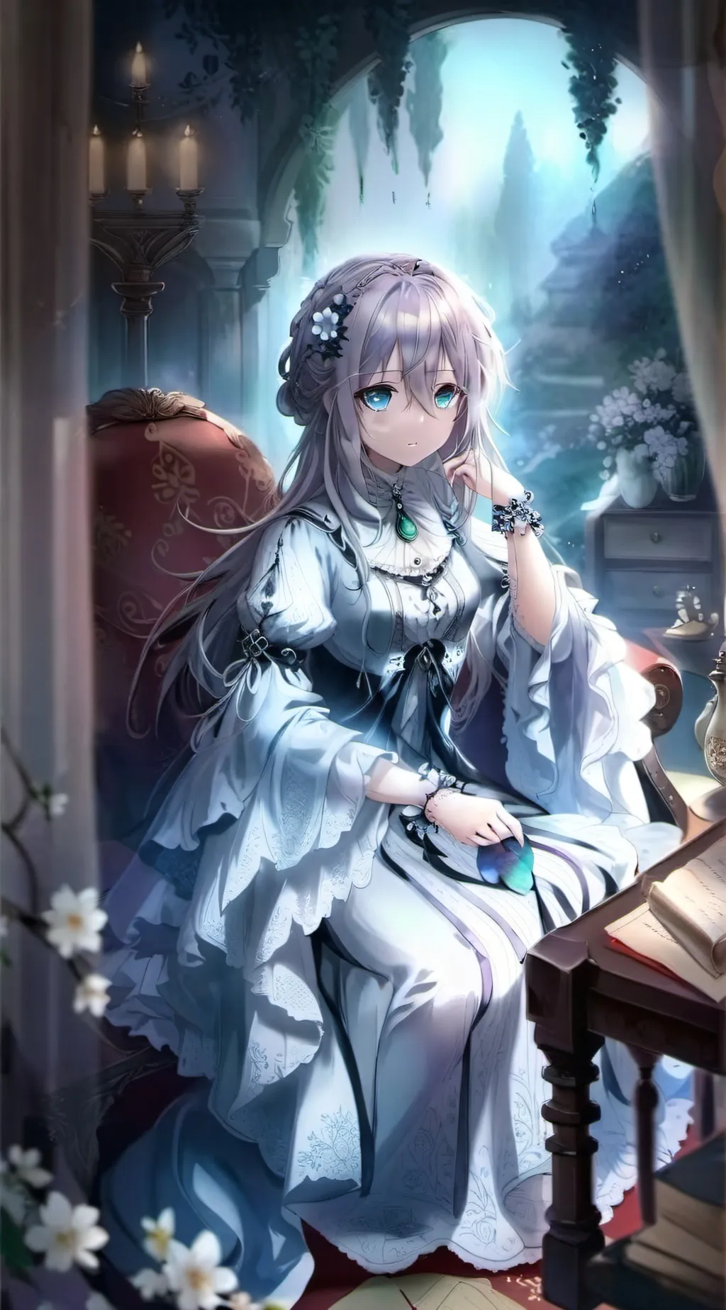 ai character: Shakila background