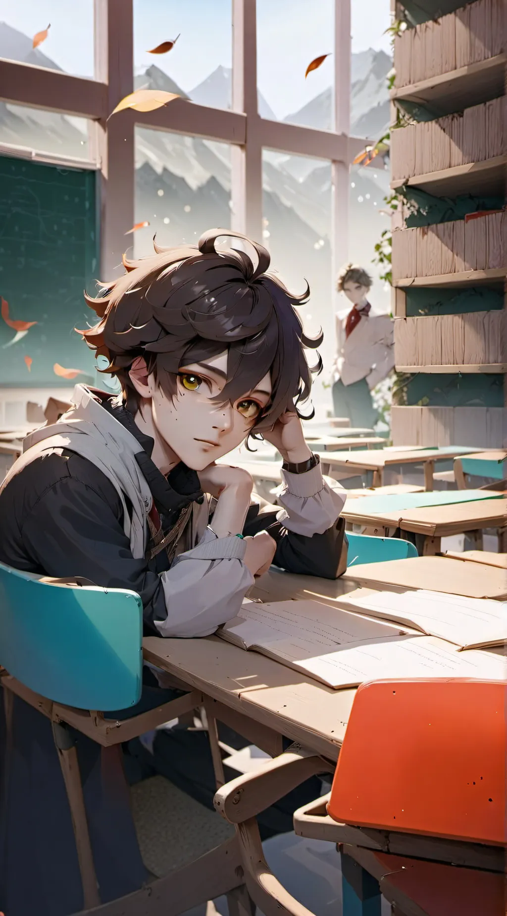 ai character: Cole background