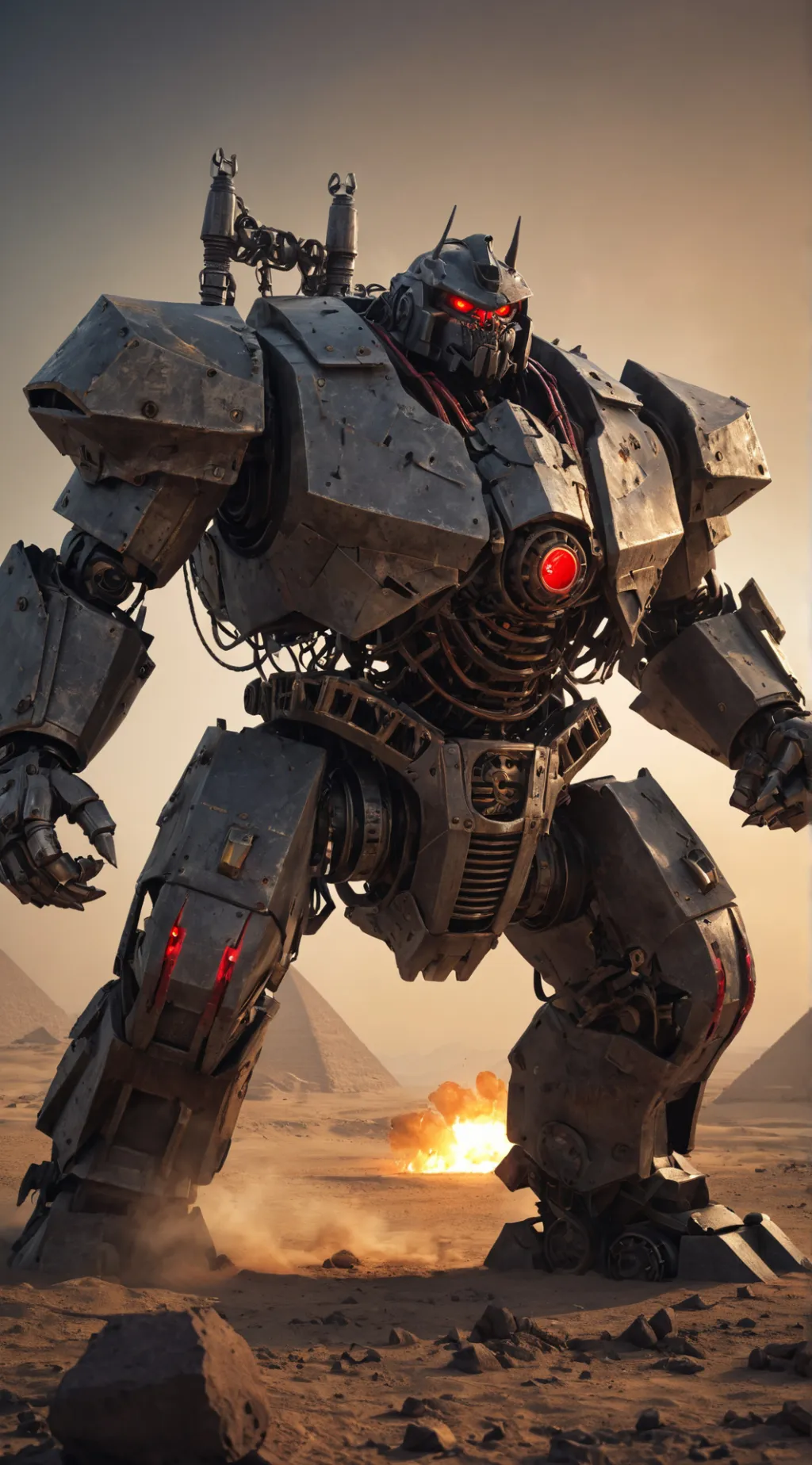 ai character: Gutbuster background