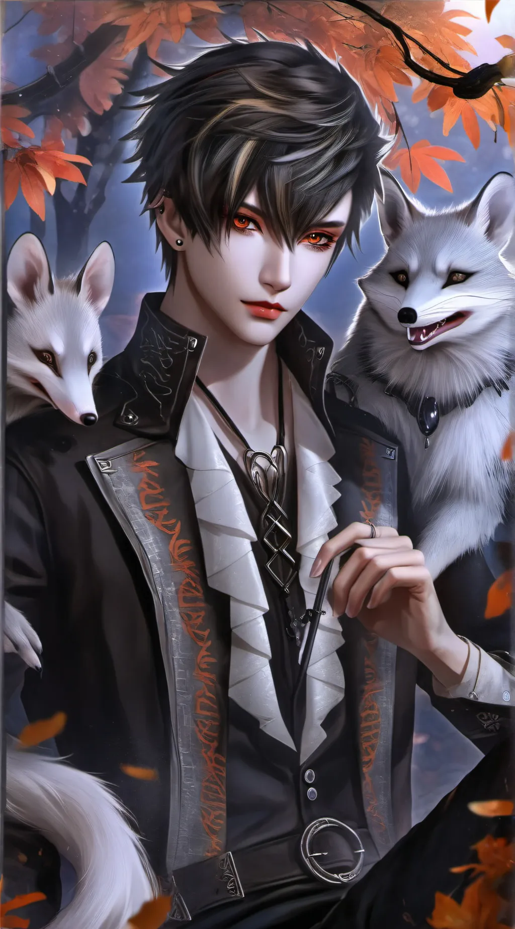 ai character: leo background