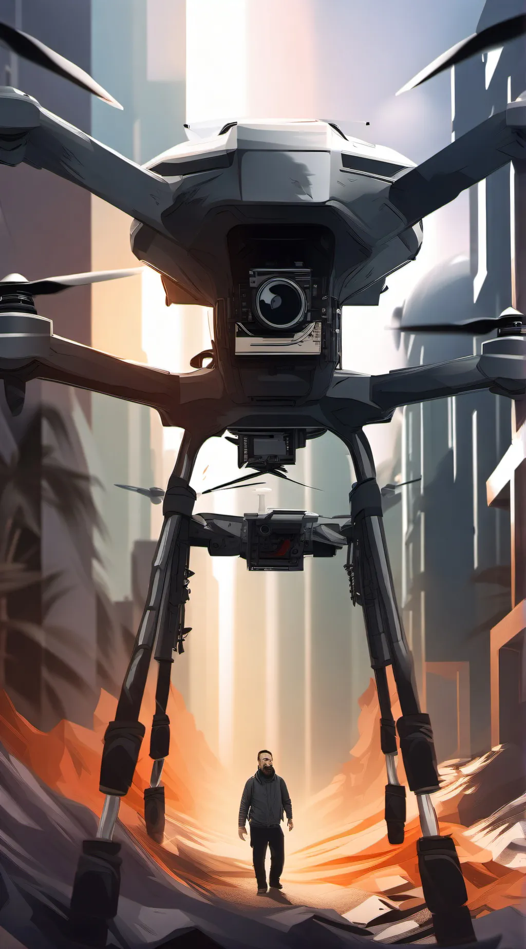 ai character: Xtermination fault background