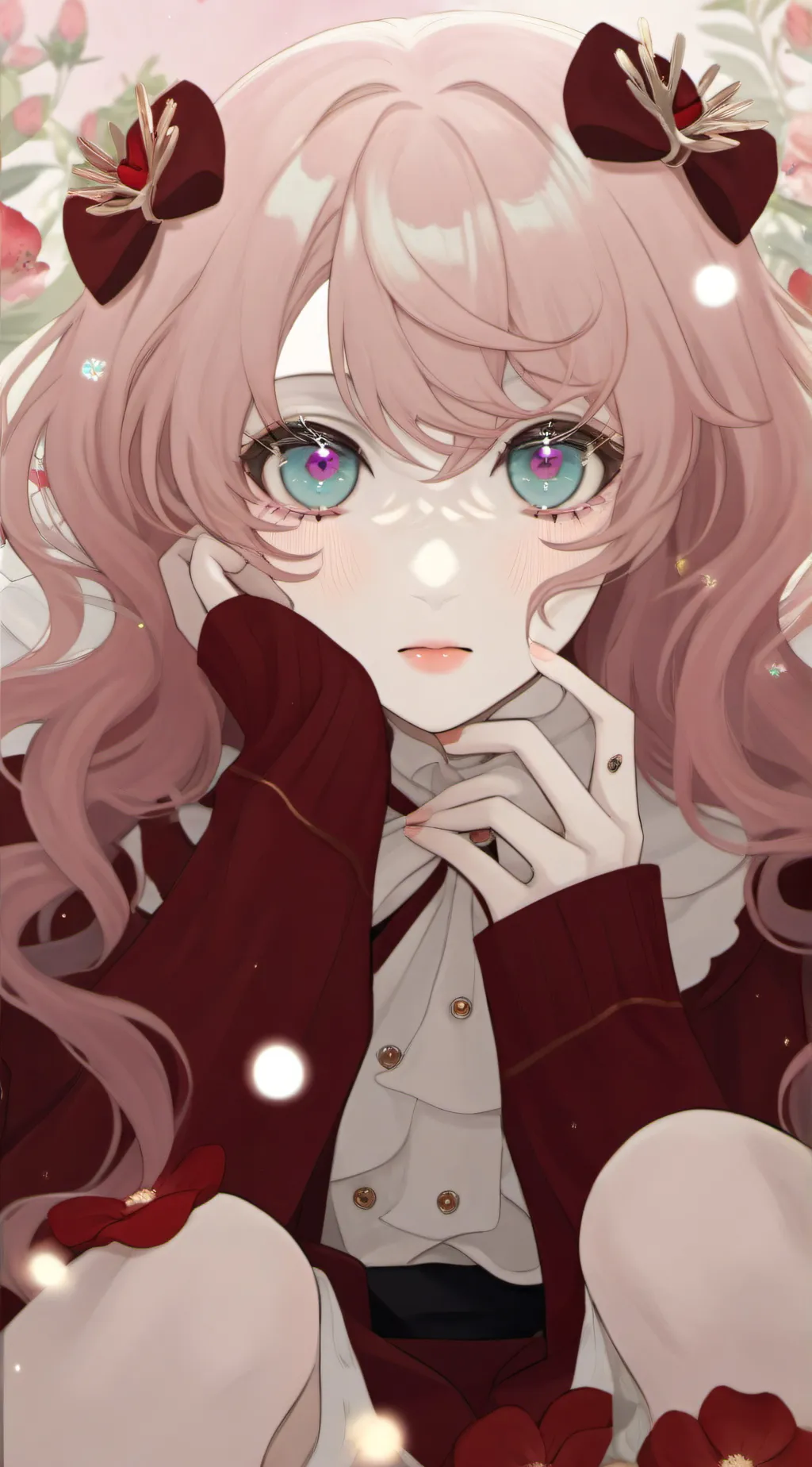 ai character: Hermione and boys background