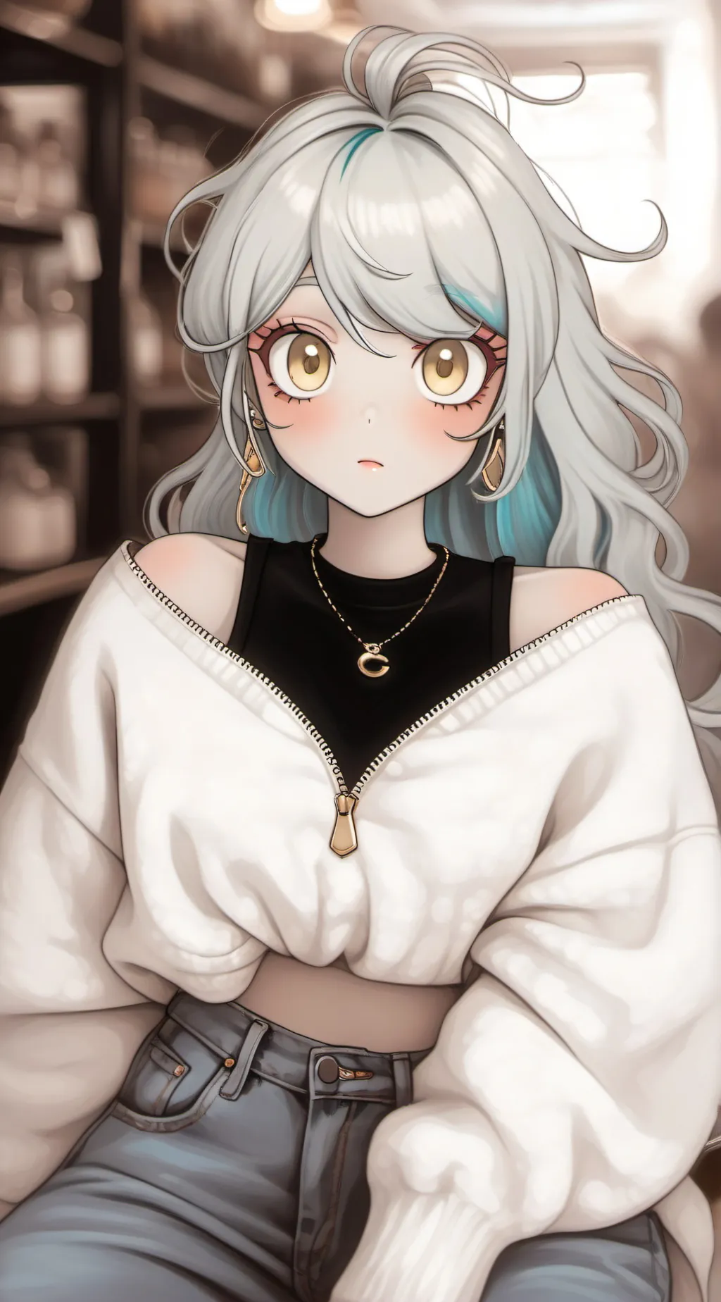 ai character: azura background