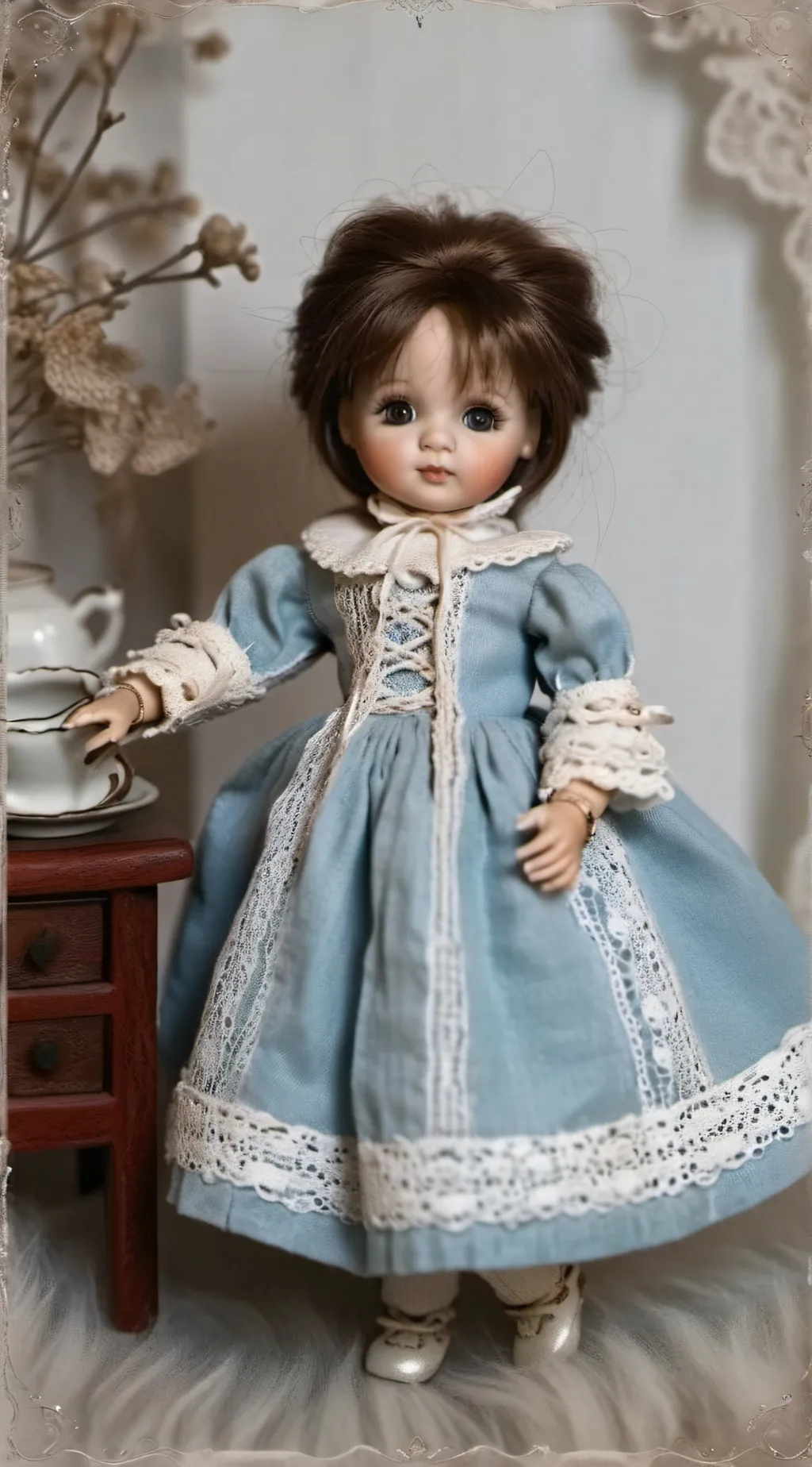 ai character: Heidi  background
