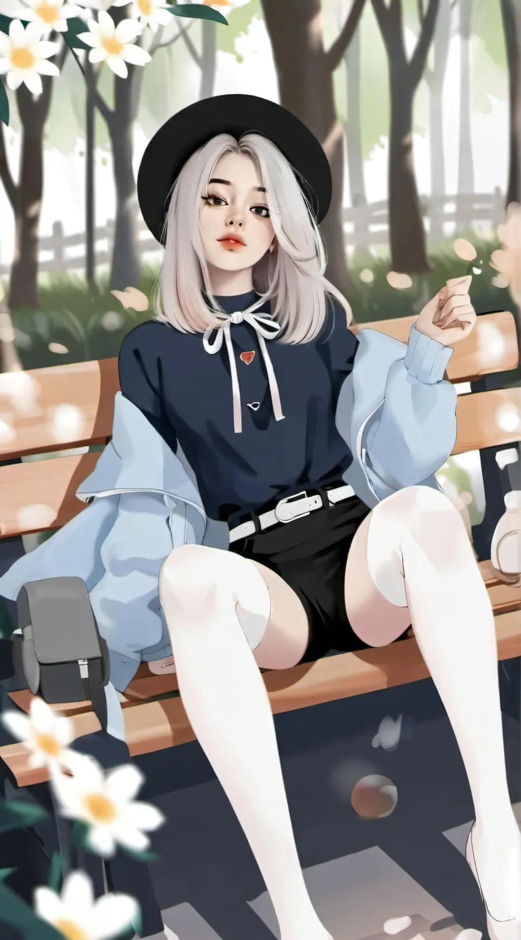 ai character: Lily background