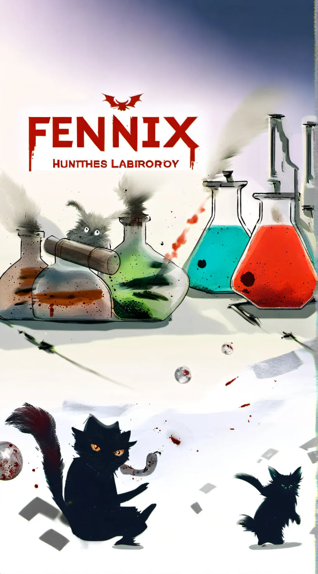 ai character: Fennix's Lab background