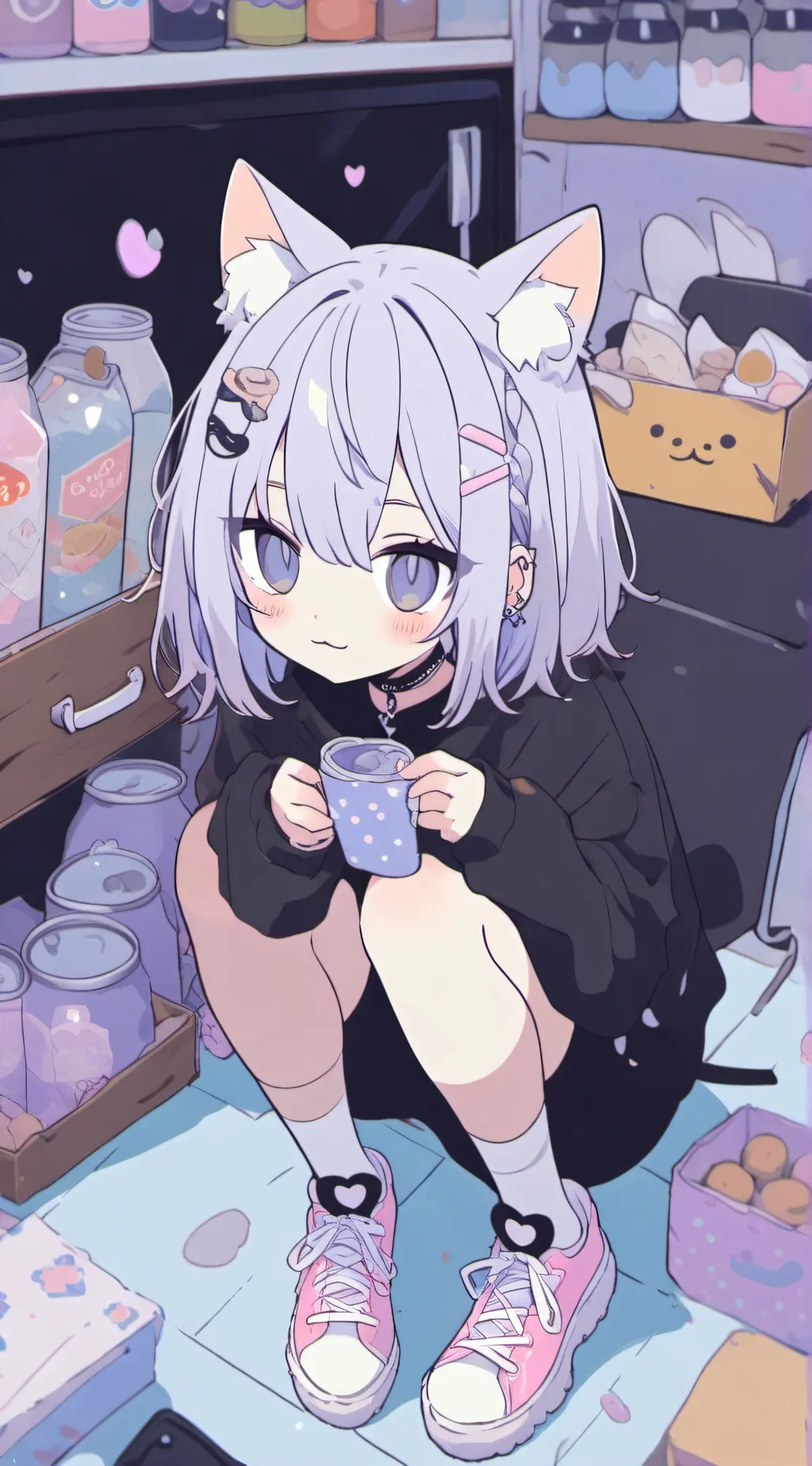 ai character: Lila background