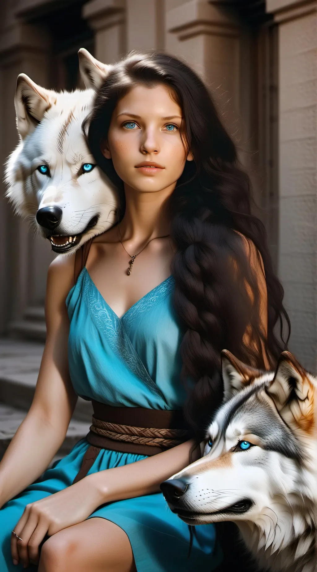 ai character: Luna Kyra background