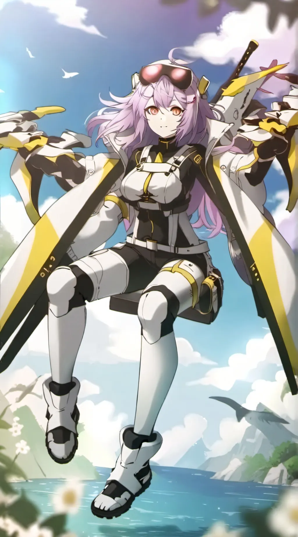 ai character: V MD background