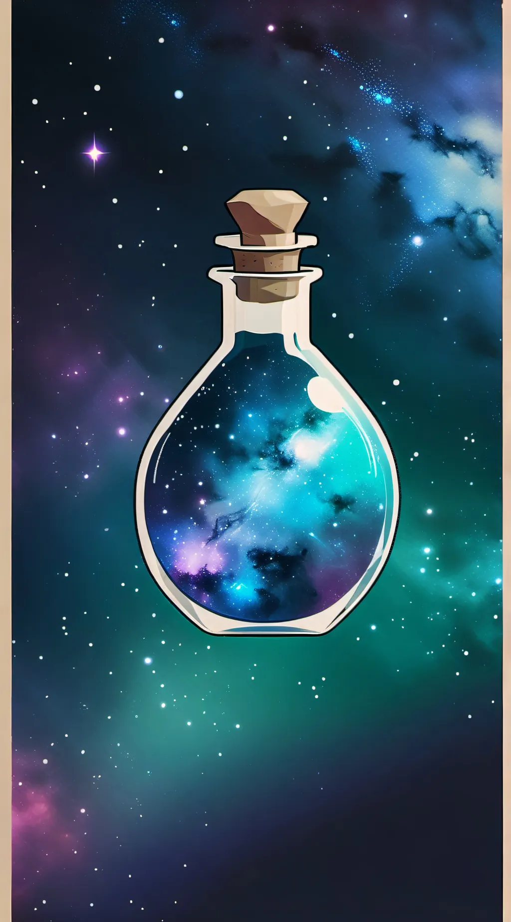 ai character: Universe Potion background
