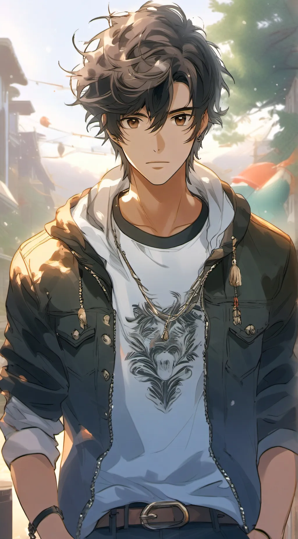 ai character: Mark Cooper background
