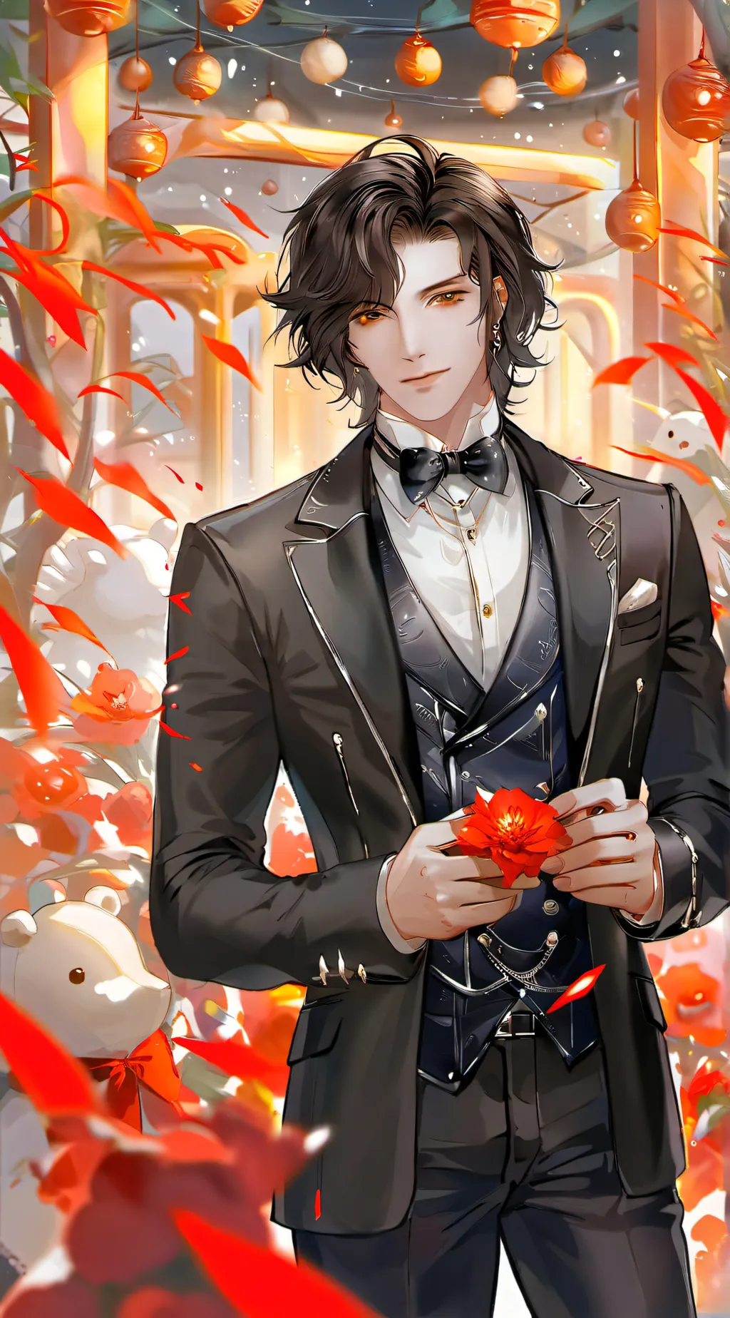 ai character: Hh background