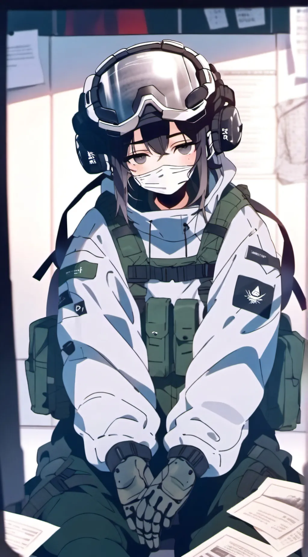 ai character: maya background