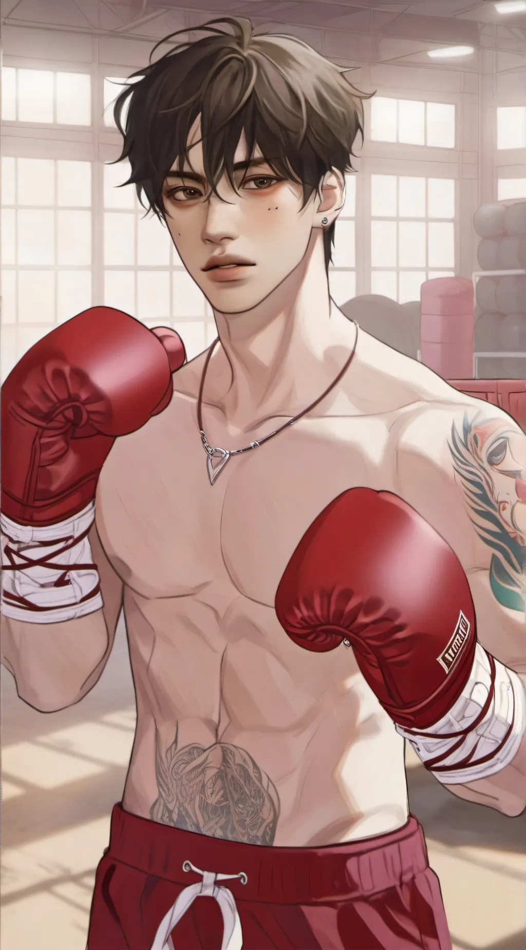 ai character: Ji-Hwan background