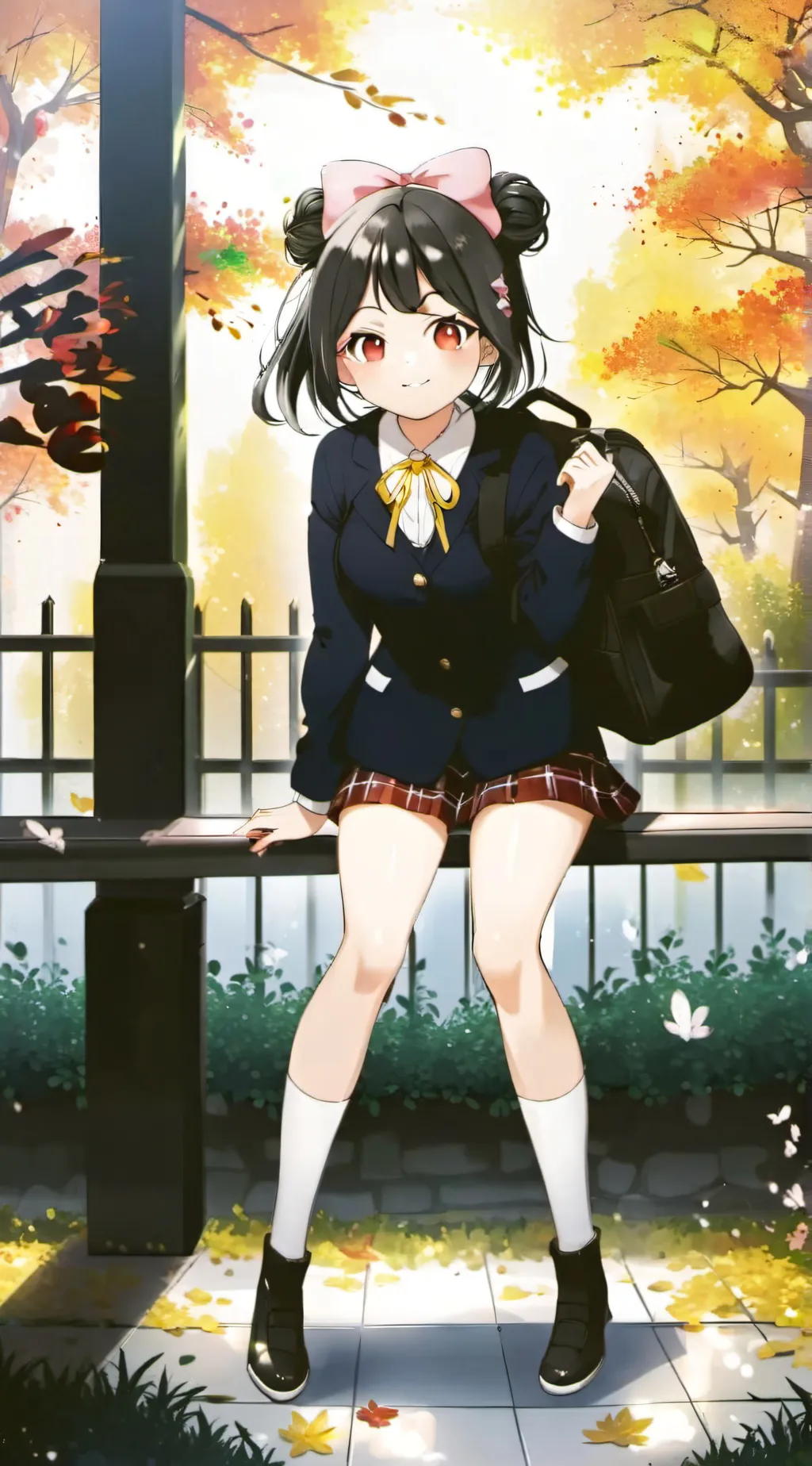 ai character: High School bully background