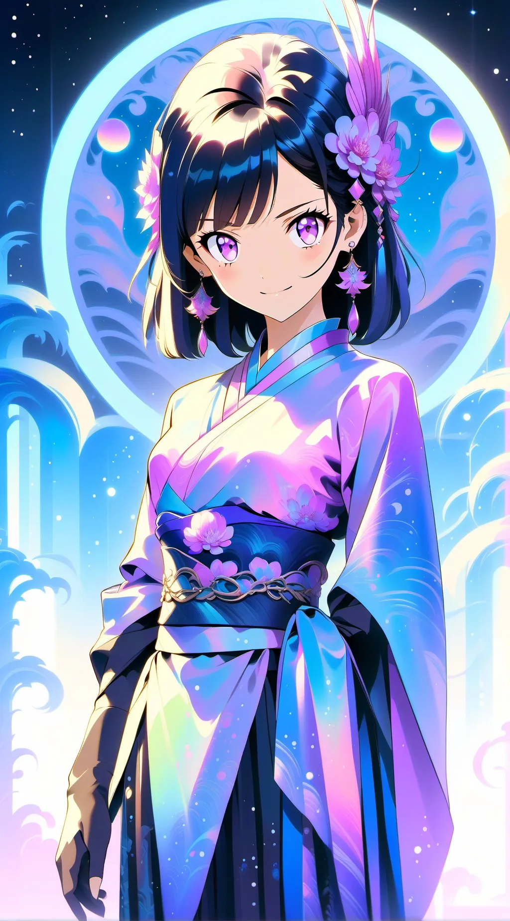 ai character:  Straw Hat Crew  background