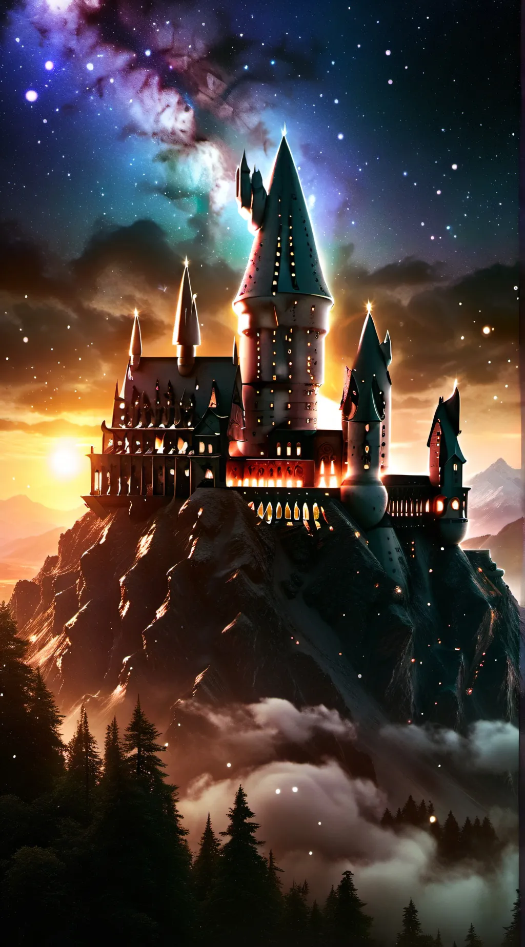 ai character: Slytherin gang  background