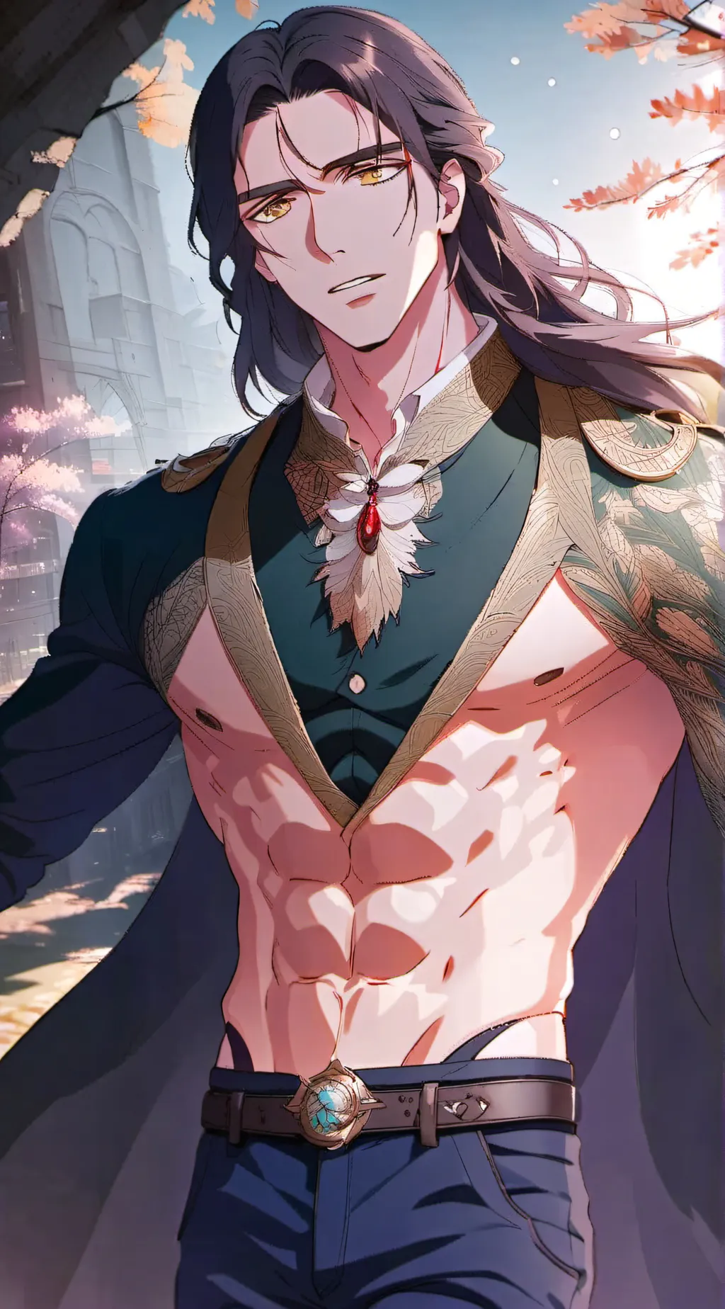 ai character: Ambrose  background