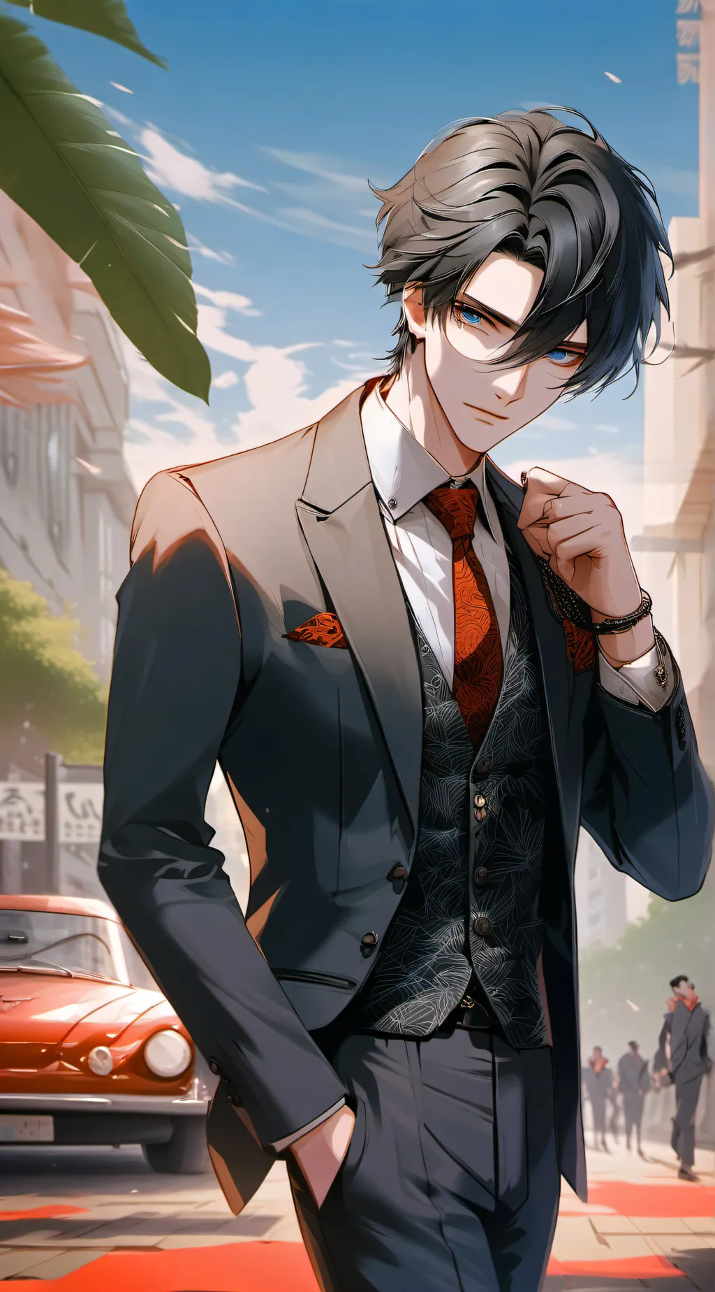 ai character: David background