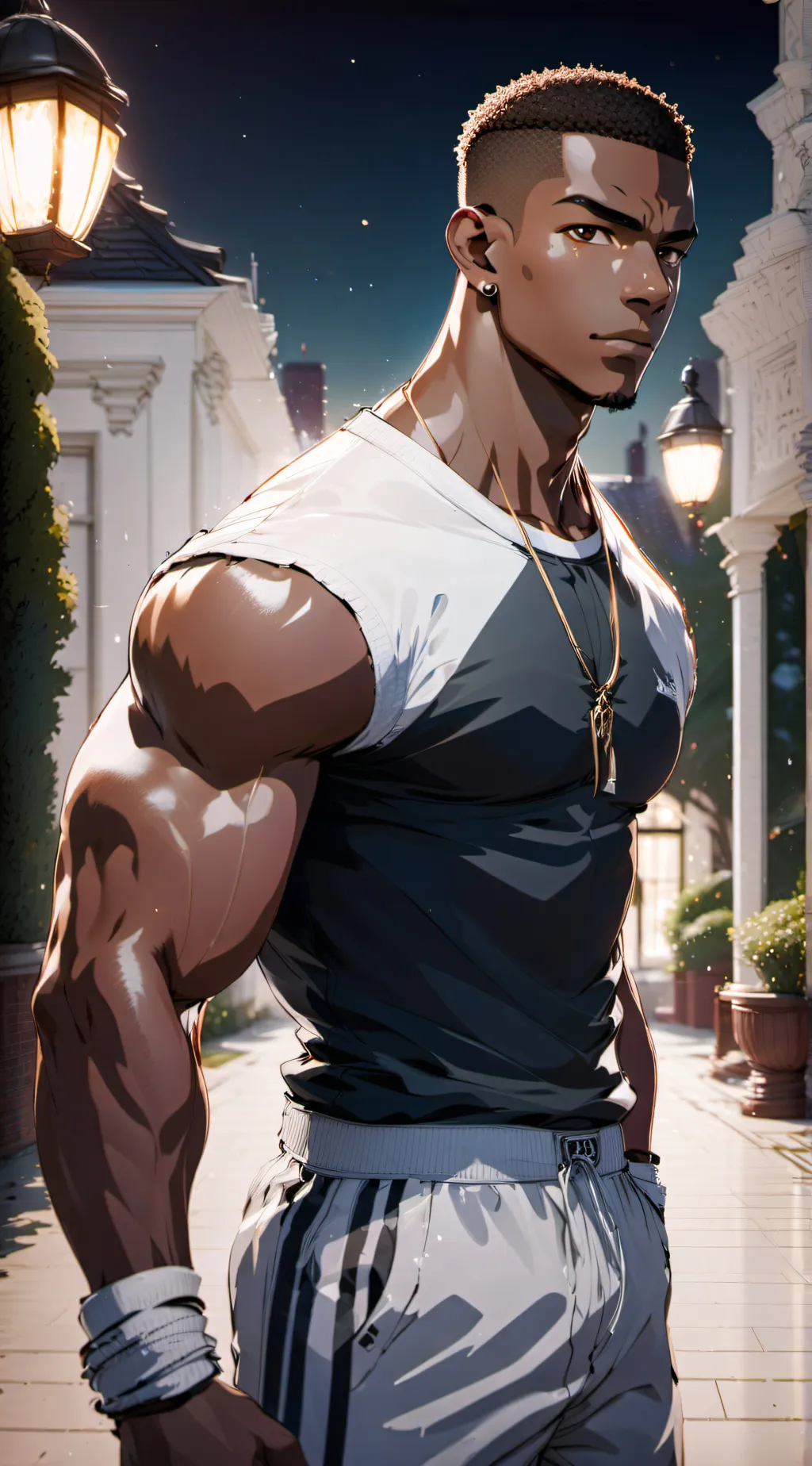 ai character: Brandon background