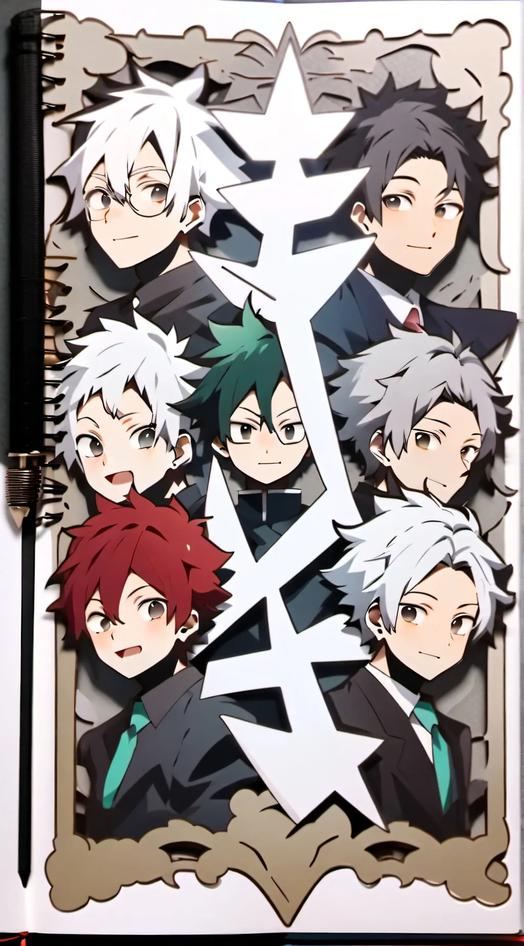 ai character: Mha background